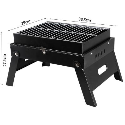 China Easily Cleaned Portable Charcoal BBQ Grill Folding BBQ Grill Outdoor Grill For Camping Party Cooking for sale