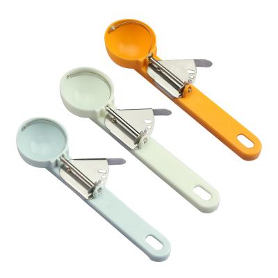 China Good Vivid Colors Variety Ice Cream Scoop with Trigger Lever and Comfort Grip Handle for sale