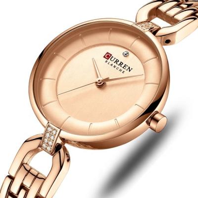 China Curren Non-Specific Ladies Relogio Feminino Luxury Women Dress Quartz Watch for sale