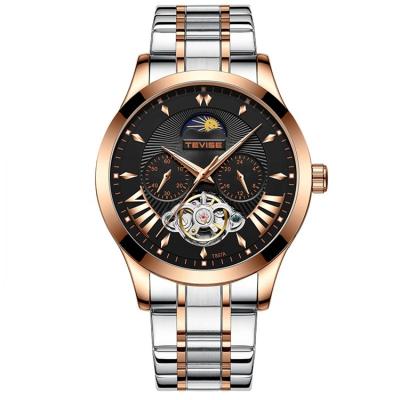 China Tevise T857 Non-Specific Men's Skeleton Wrist Watch Mechanical Automatic Watch for sale