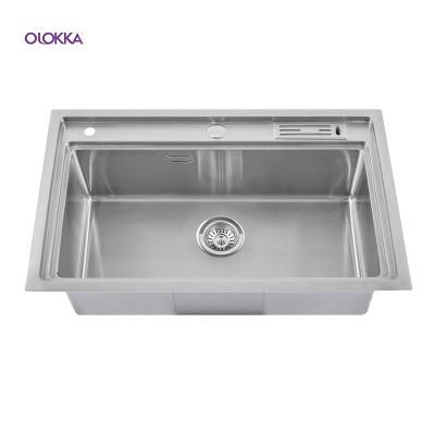 China Without Faucet 33 Inch Israel-Kitchen-Sink faucet sink accessories stainless steel ceramic kitchen 2006mm work bench with sink for sale