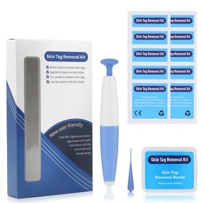 China Wart Mole Skin Tag Removal Kit For Small To Medium Portable Manual Skin Face Care 2 In 1 Micro Tag Remover Skin Tag Remover for sale