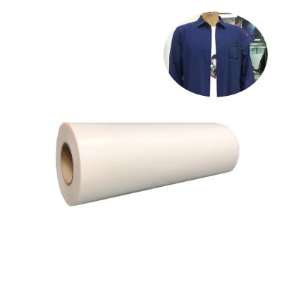 China Translucent Laminate TPU Hot Melt Adhesive Film For Textile Fabric for sale