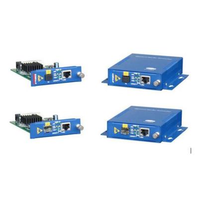 China Carrier Grade GE/FE Managed Fiber Optic Media Converter Coaxial To Fiber Converter OnAccess 2001 for sale