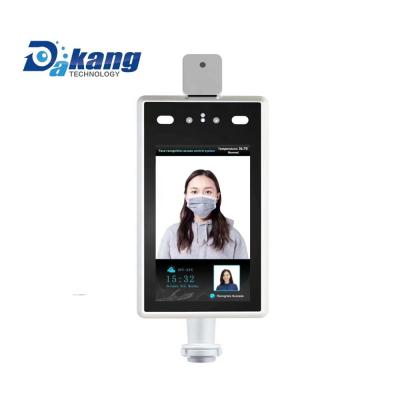 China Waterproof/Dakang Waterproof CCTV Face Recognition Access Control 7 Inch IPS HD Display Body Temperature Thermal Camera for sale