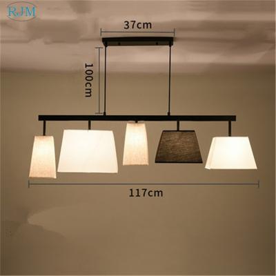 China Modern Nordic American rustic style creative simple chandelier for restaurant lighting study dining room lighting decor for sale