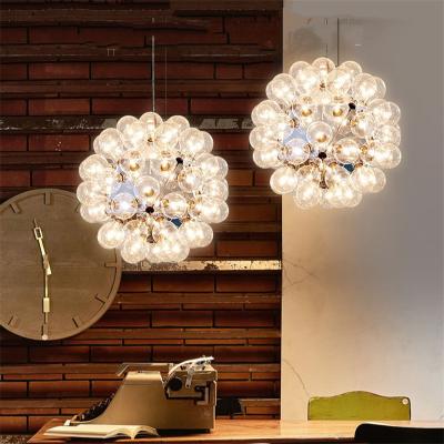 China Modern Nordic Taraxacum Bubbles Pendant Lights Modern Living Hanging Glass Mirror Ball Kitchen Lamp Dining Room Bar Decor Lighting Fixture for sale