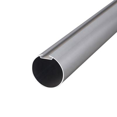 China Durable 0.73MM wall thickness 38 aluminum alloy tube round tube aluminum extrusion roller shutter industrial tube for sale