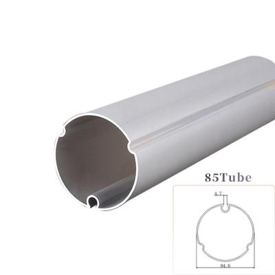 China High Quality Durable 85MM Aluminum Tube Outdoor Automatic Electric Roller Shutter Tube for sale