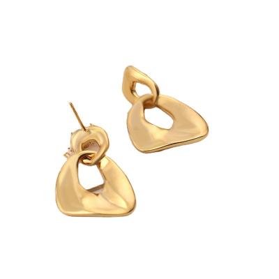 China Fashion Hot Sale Professional Lower Price Alloy Fashion Ladies Earrings Women Jewelry Rotating Earrings for sale