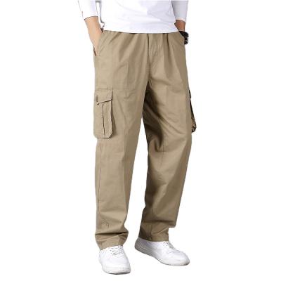 China 2022 Wholesale Autumn Men's Pants Anti-wrinkle Cargo Pants And Trousers With Side Pockets Fashionable Cargo Pants for sale