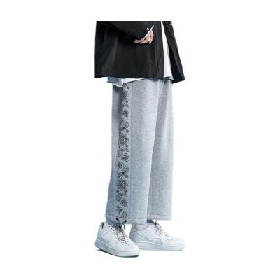 China Anti-Wrinkle New Arrival Fitness Pants Mens Jogging Jogging Elastic Custom Sweatpants Sports Pants For Fall for sale