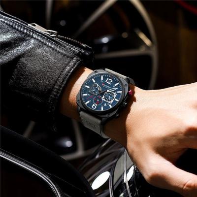 China Waterproof Water Resistant Alloy Men Watch Mens Chronograph Watch for sale