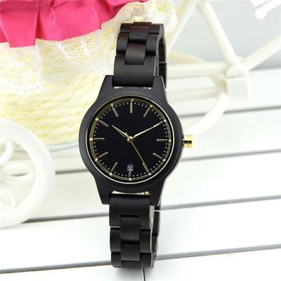 China Fashion Men's Non-specific Quartz Wrist Cherry Wood Wooden Watch for sale