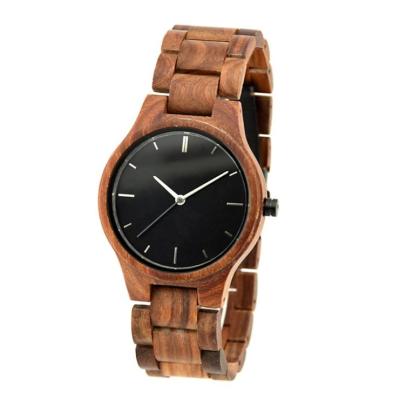 China Best Selling Design Mahogany Wood Non-Specific Modern Wooden Watch for sale