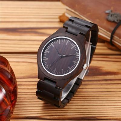 China Non Specific Popular OEM / Odm Avodire Wood Customized Marble Wood Watch for sale