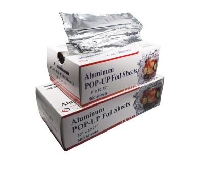 China Baking Competitive Household Food Grade Aluminum Foil Sheets For Food for sale