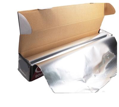 China Eco-friendly Household 100 Square Feet Aluminum Container For Fast Food Delivery Aluminum Foil Roll for sale