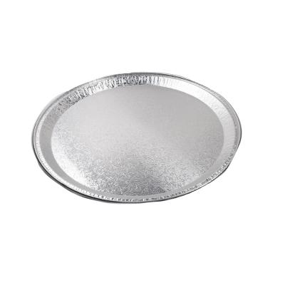 China Cooking Food Grade Safety Aluminum Foil Food Shallow Pan With Lid / Foil Container With Lid for sale