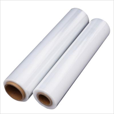 China Protective Package Roll Moisture Proof Clear Coating Plastic Stretch Laminated PE Wrapping Film for sale