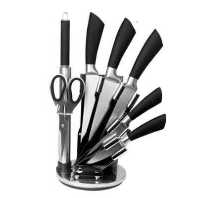 China Gift Package Disposable Kitchen Cooking Knife Cavity Handle Kitchen Knife Set for sale