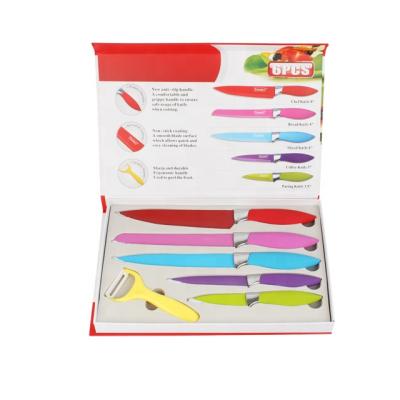 China Sustainable Food Contact Safety Non Sticking Knife Set Royalty Swiss Knife Set for sale