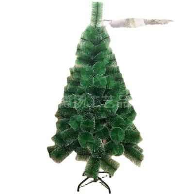 China Wholesale Festival Use Art Design 150 cm PET Pine Needle Dove Christmas Trees White For Decoration for sale