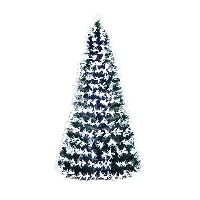 China Festival Use Custom Made High Grade Fiber Christmas Tree PVC LED White Plum All Shaped Fiber Christmas Tree for sale