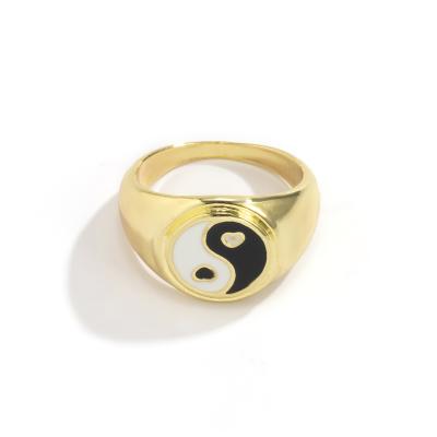 China FASHIONABLE Alloy Round Rings Cute Color Ring For Women for sale