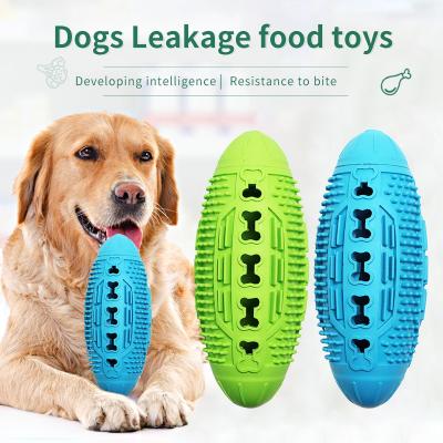 China Viable Pet Toy Silicone Football Toothbrush For Playing With Your Dog Pet Clean Tool By Food Grade Products With Simple Box Package. for sale