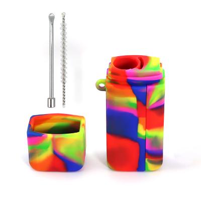 China Steamable New Product Hot Sale 420 Portable In/Outdoor Pot Pipes Box Set For Shop Selling With Metal Tool Brush And Lanyard. for sale