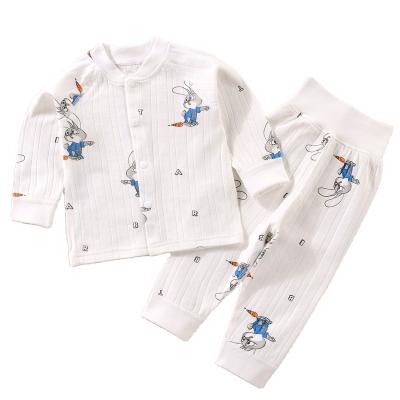 China Baby Boys Pajamas Anti Shrink Cotton Long Sleeve Sets Smart Casual Kids Clothing Set With Wholesale Price for sale