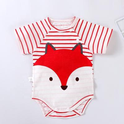 China Breathble Comfy Customization Wholesales Baby Blank Solid Color Baby Boy 100% Cotton Onesie Clothes Newborn Baby Rompers for sale