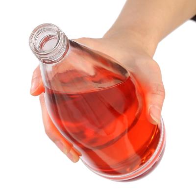 China Factory price sales high end thick bottom empty glass bottles for sale 250ml glass water bottles for sale