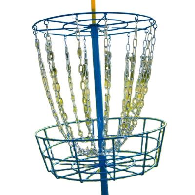 China PDGA Inflatable Toy Approved Galvanized / Professional Custom Golf Disc Golf Cart Basket for sale