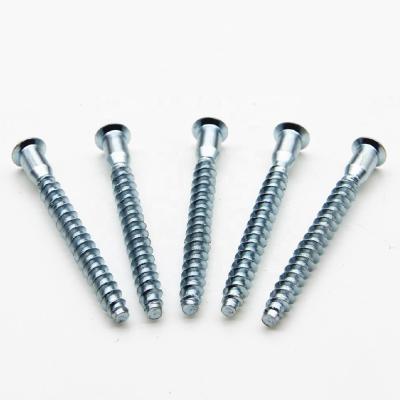 China Steel Galvanized Hex Screw Pan Head Socket Furniture Connecting Confirmat Screw for sale