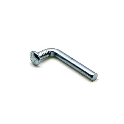 China Galvanized Steel L Type Warehouse and Storage Rack Pallet Folded Safety Pin Drop Stop Pin Lock Pin for sale