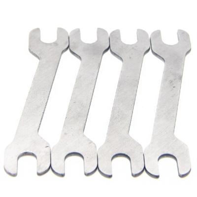 China Disposable Double Steel Galvanized Flat Furniture Open End Wrench Spanner for sale