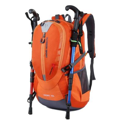 China Strike Prevention 40L Waterproof Nylon Sports Bagpack Outdoor Traveling Backpack Hiking Hiking Bag for sale