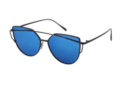 China High Quality Oversized Metal Frame Sunglasses Fashion Sunglasses Metal Case On Sale for sale