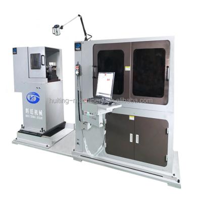 China Automative manufacuring Huiting Parts OEM/ODM dobladora de alambre 3mm-8mm 6 Axis CNC Multi Forming Chamfering Machine 3D Spline and Wire Bender for sale