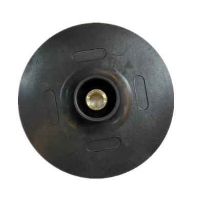 China Plastic Water Pumps Spare Parts PPO Impeller Manufacturer CB160 Black PPO Impeller for sale