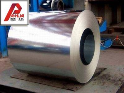 China Chormated Hot Dipped Galvanized Steel Sheet , Cold rolled steel coil Inner Diameter 508mm / 610mm for sale