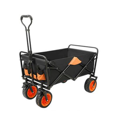 China Outdoor Camping Trolley Cart Four Wheeled Trolley Cart Backcountry Camping Tools Cart for sale