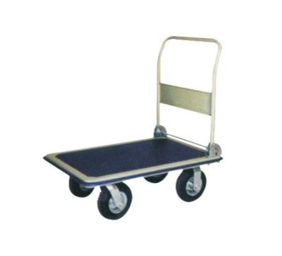 China Folding Storage Stainless Steel Platform Hand Trolley Platform Trolley Cart Platform Trolley for sale