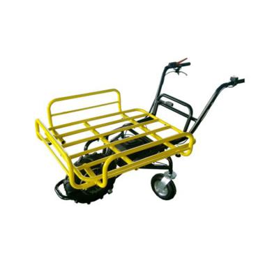 China Cheap Electric Food Cart Electric Flatbed Cart Metal Price Electric Wheelbarrow for sale