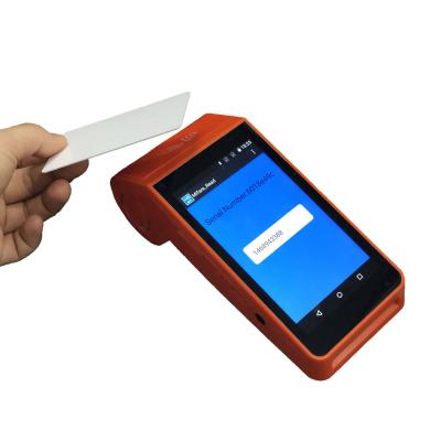 China RFID Android POS Handheld Terminal For Loyalty Program System 8GB for sale