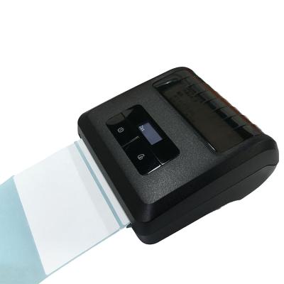 China 3inch Black and White Mini Bluetooth Label Printer For Mobile Handheld Android and IOS for sale