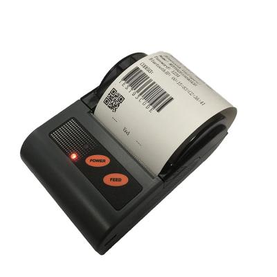 China Hot Sale Black and White Mini Bluetooth Android Thermal Printer for IOS and Android for sale