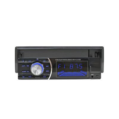 China The AUX transmitter. High Power High Quality 1Din Car MP3 Player TF FM BT Receive Call Car Band Radio Music Player for sale